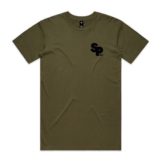 SP Logo T-Shirt Army Green